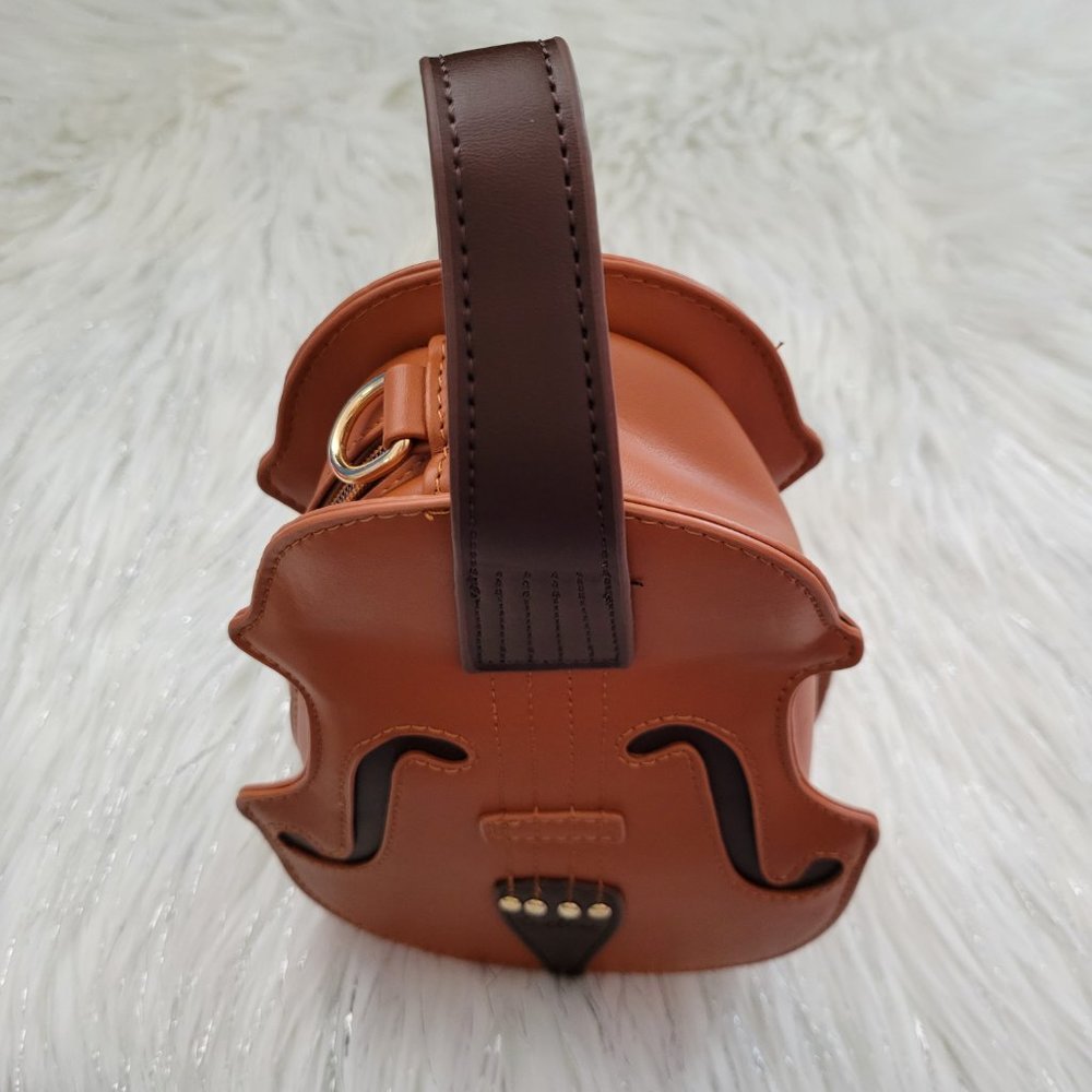 Violin Design Crossbody Bag - Picture 4 of 8